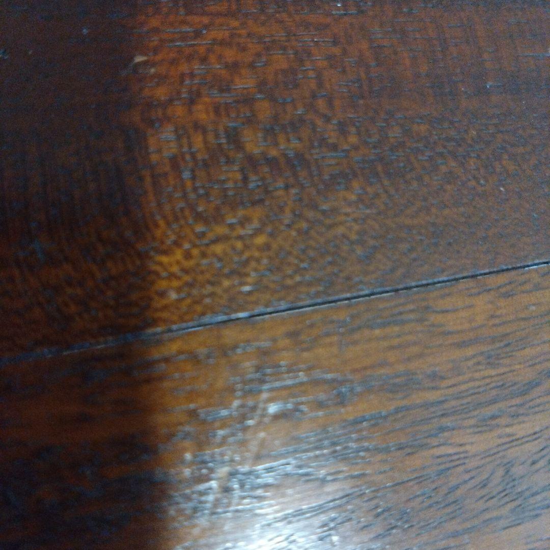 無垢材オーバル型　サイドテーブル