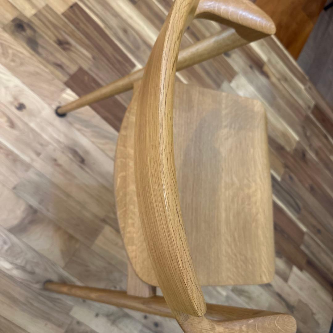 飛騨産業　SEOTO セミアームチェア（板座）KD201AN