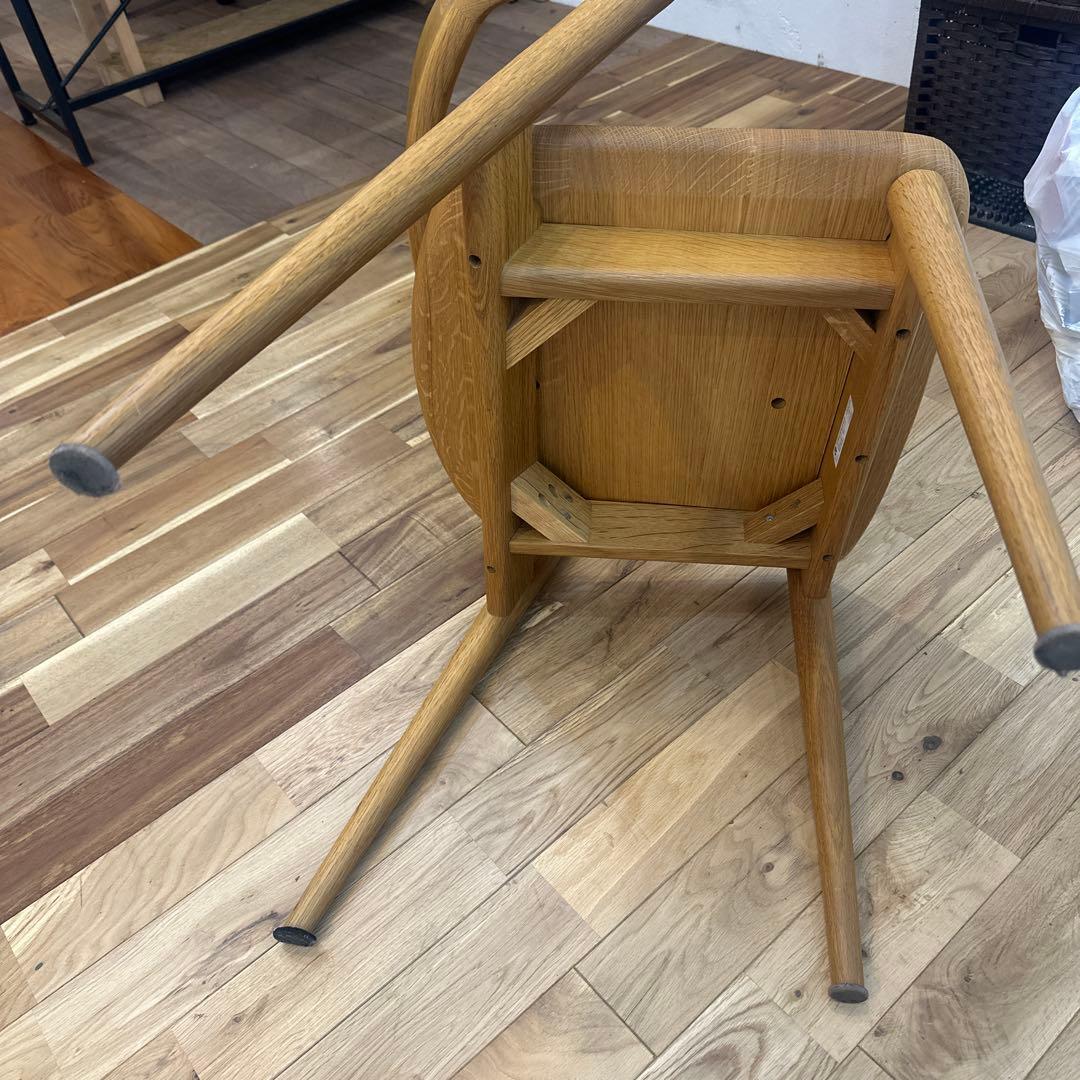 飛騨産業　SEOTO セミアームチェア（板座）KD201AN