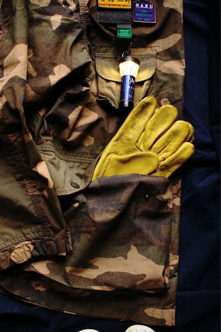 最終価格 H.A.K.U HKT718 サマーチルジャケット Lサイズ