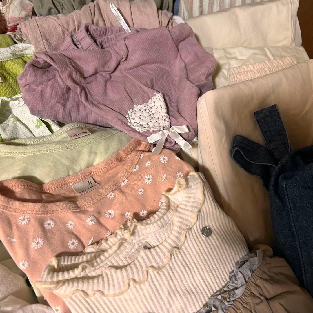 d*い様 【即納】女の子 120〜130cm 通学・普段着まとめ50点 春秋冬