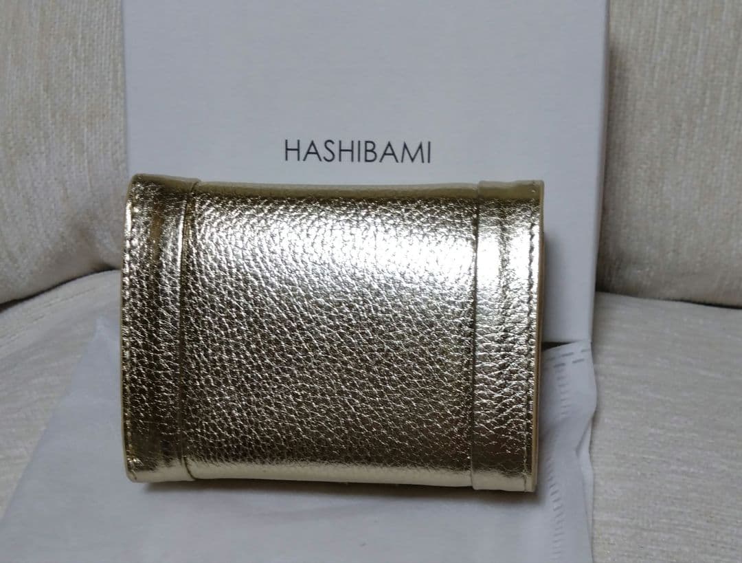 新品　HASHIBAMI　ニュー ラウンドフォルム ミニ ウォレット