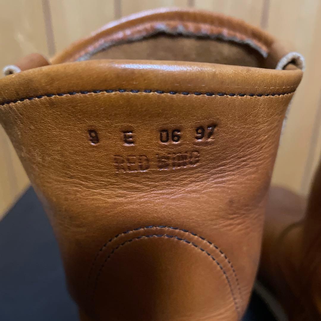 ま*た様 レッドウィング　ペコスブーツ 9E 緑犬タグ