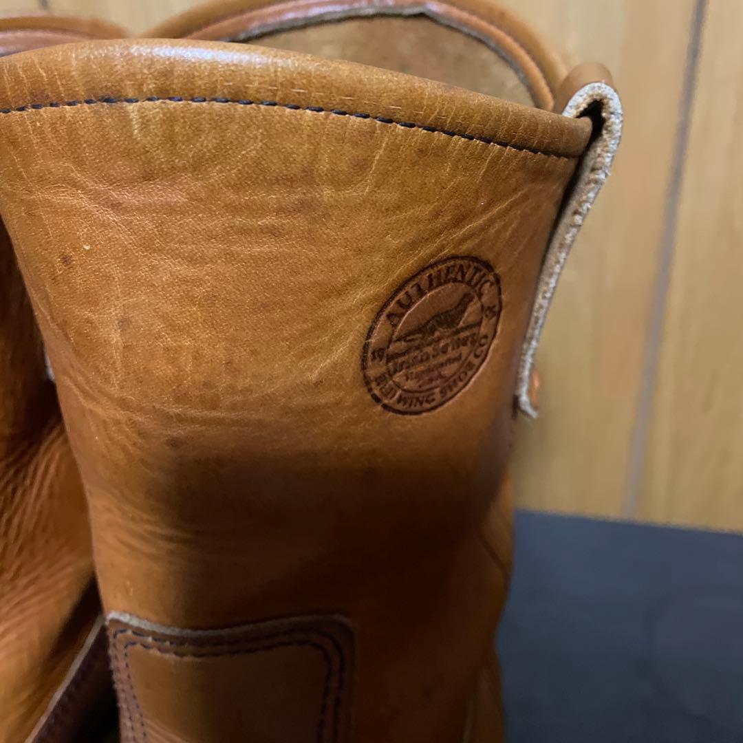 ま*た様 レッドウィング　ペコスブーツ 9E 緑犬タグ