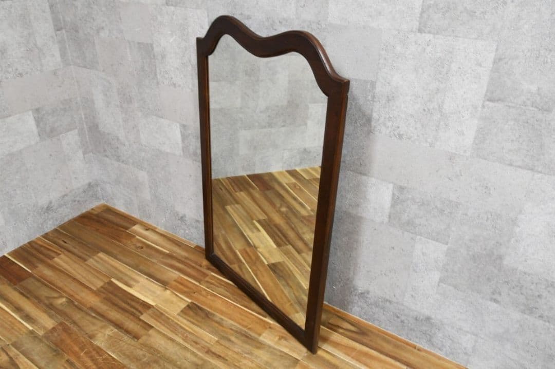 tr07133 アメリカ製 立て掛けミラー クラシック 鏡 置き型 大型 姿見