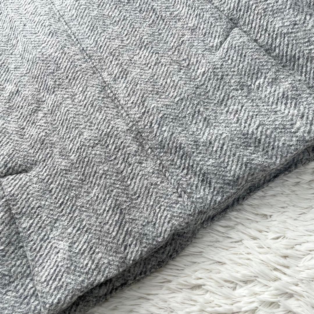 極美品✨トミーバハマ　テーラードジャケット　肉厚ダウン　ヘリンボーン　裏地　XL