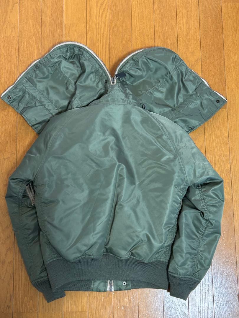 極美品 AVIREX N-2B フライトジャケット M 短丈 ミリタリー
