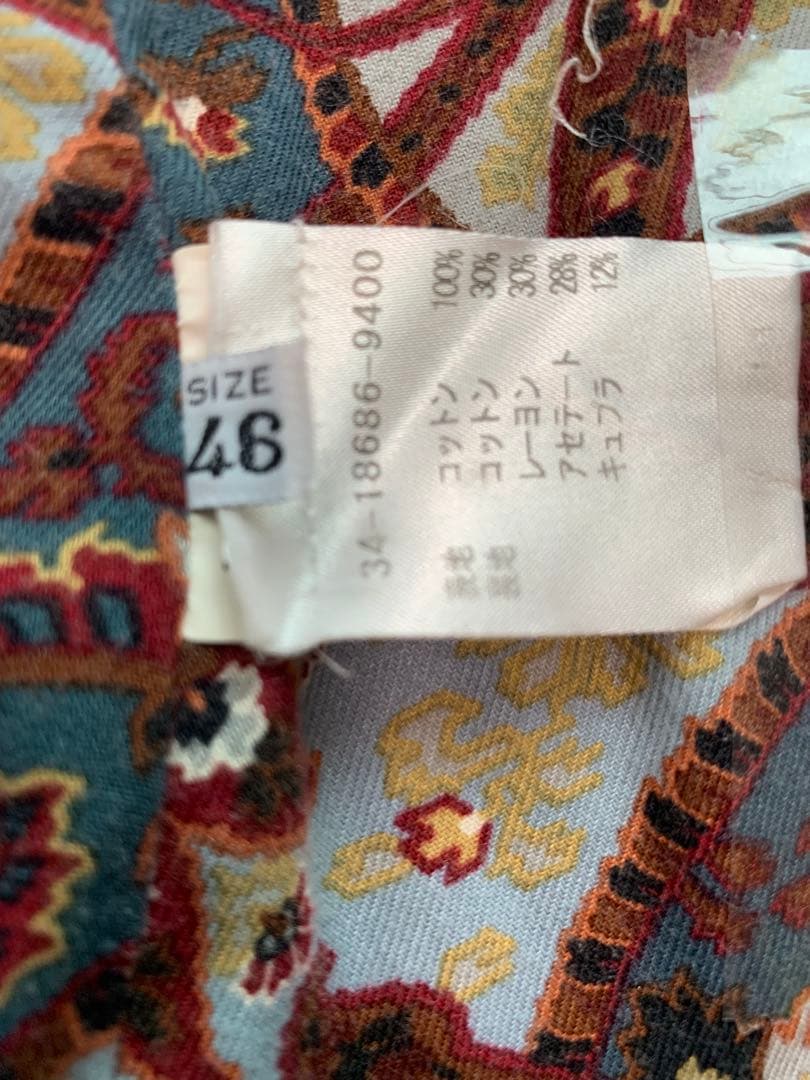 エトロ　デニムジャケット　46