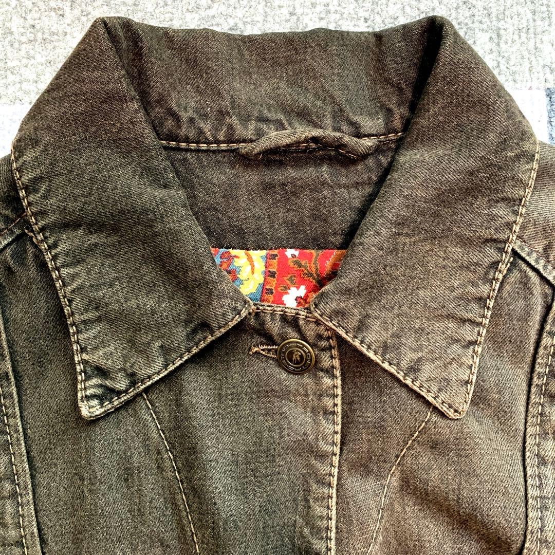 エトロ　デニムジャケット　46