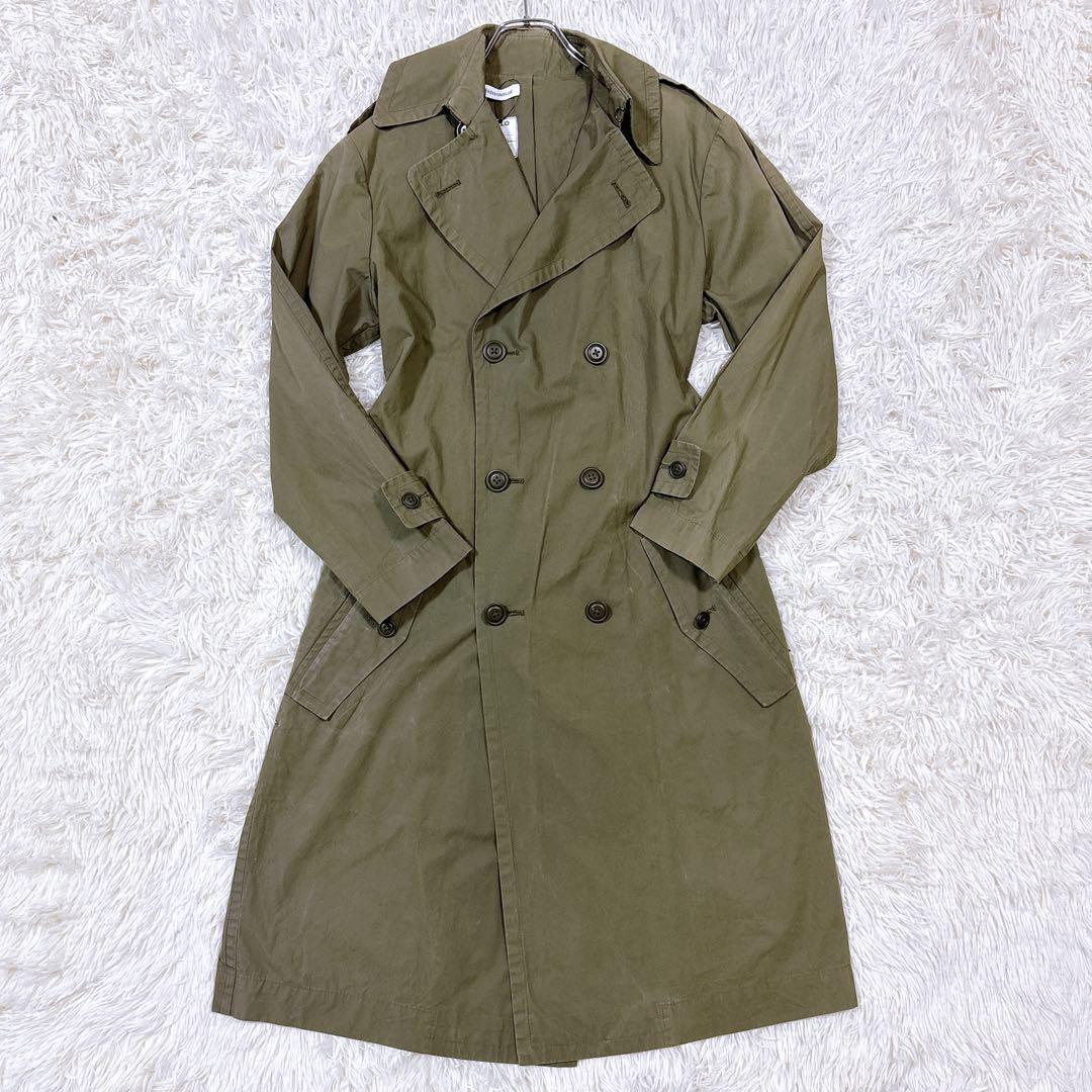 極美品 MADISONBLUE トレンチコート カーキ ロング丈 ベルト付 春秋