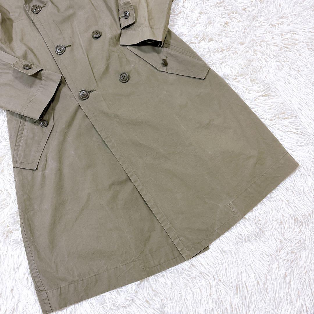 極美品 MADISONBLUE トレンチコート カーキ ロング丈 ベルト付 春秋