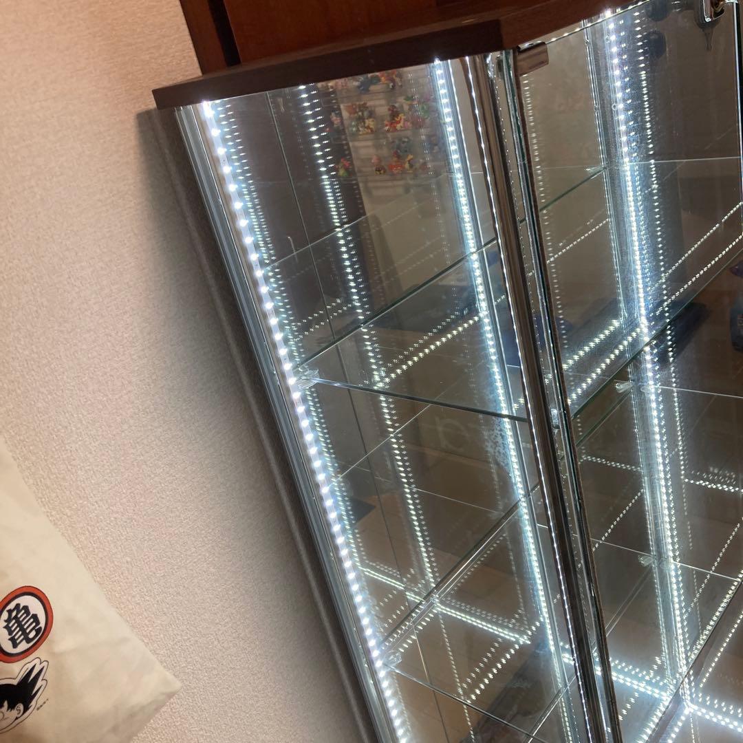 【設置込み】地球家具　コレクションケース JONY ワイドハイタイプ　160cm