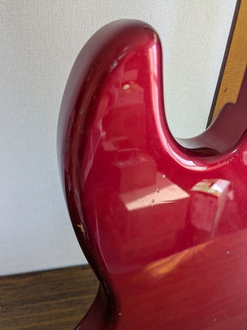 【ジャンク品】 フェルナンデス エレキベース 赤