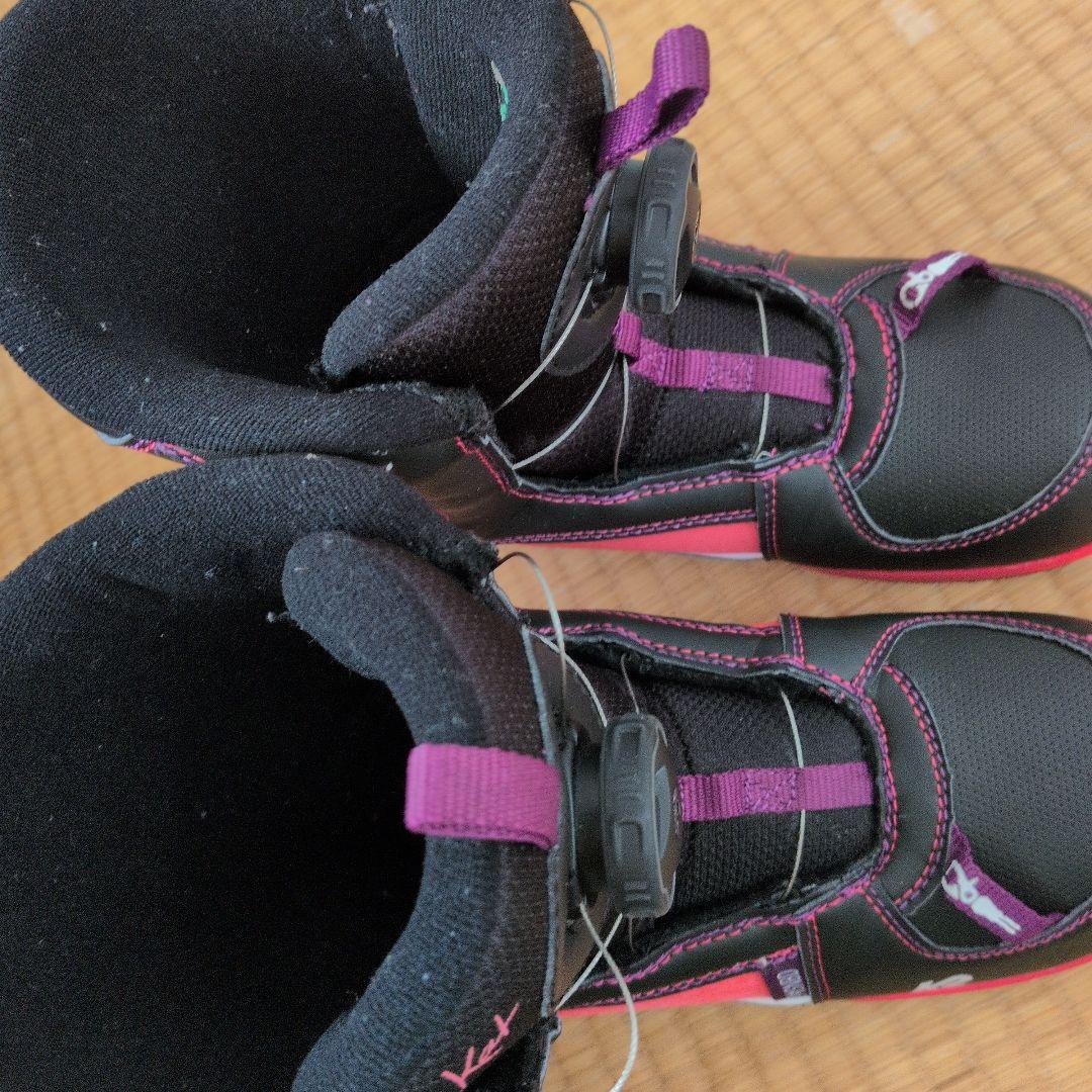 K2 Lil Kandi スノーボード110㌢&ブーツ21㌢セット　キッズ用