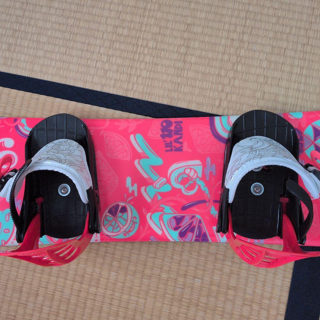 K2 Lil Kandi スノーボード110㌢&ブーツ21㌢セット　キッズ用