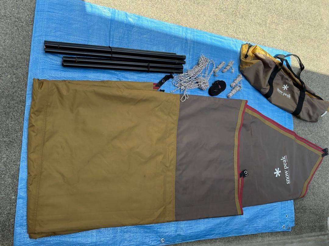  peak エントリーパック TT タープのみ