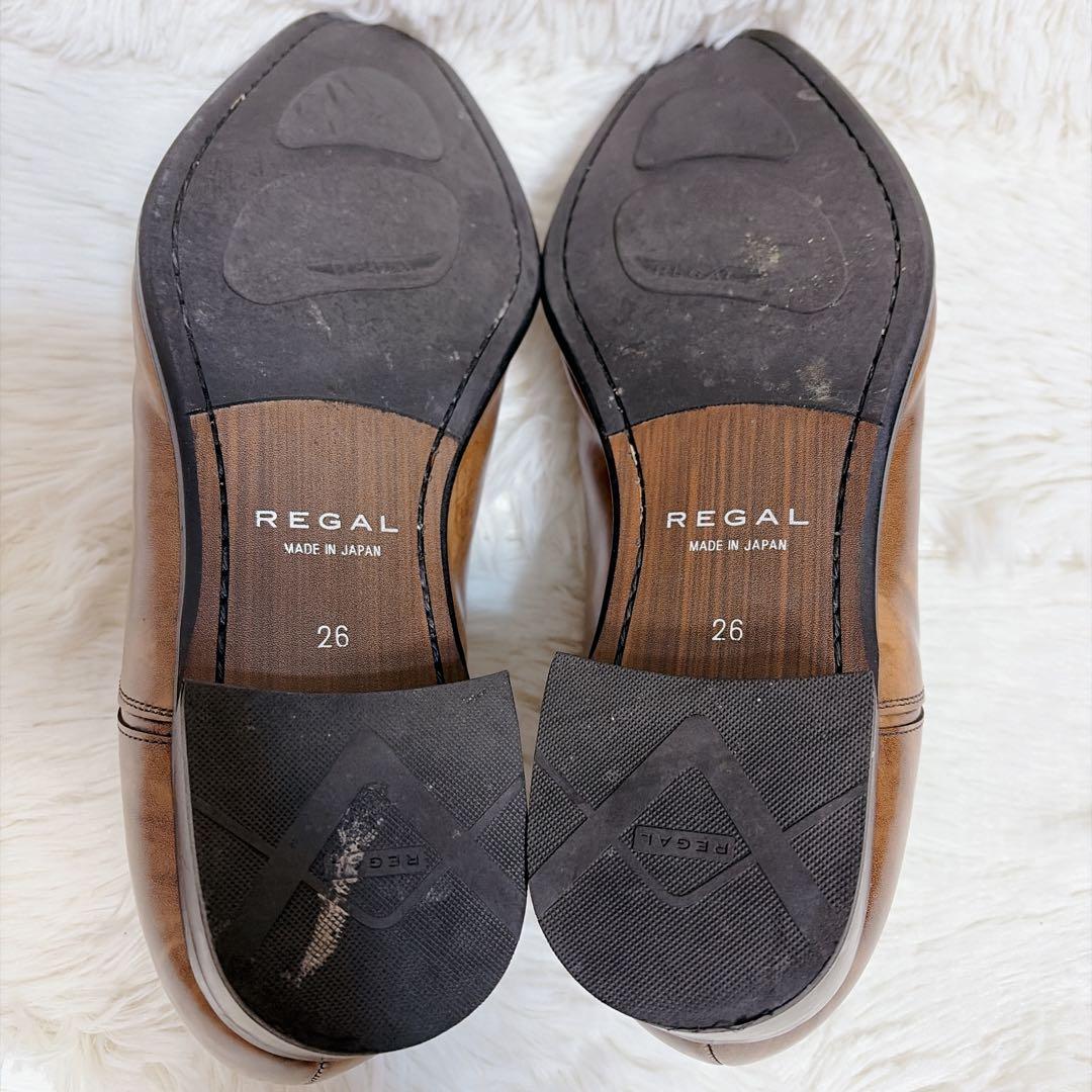 Regal リーガル 26cm ビジネスシューズ メンズ 725R 茶色