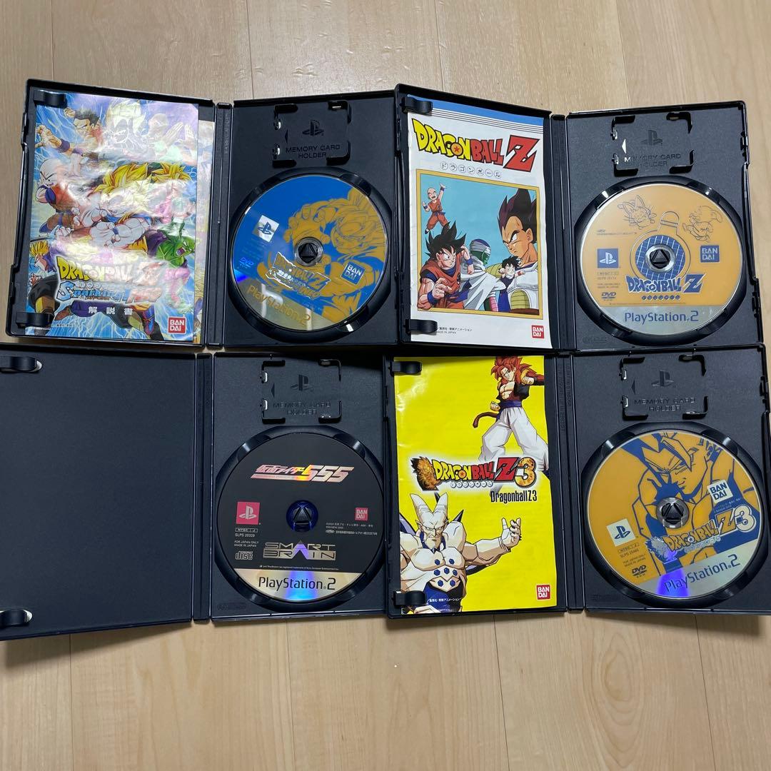 PS2 黒 SCPH-70000 本体 縦置スタンド ドラゴンボール他