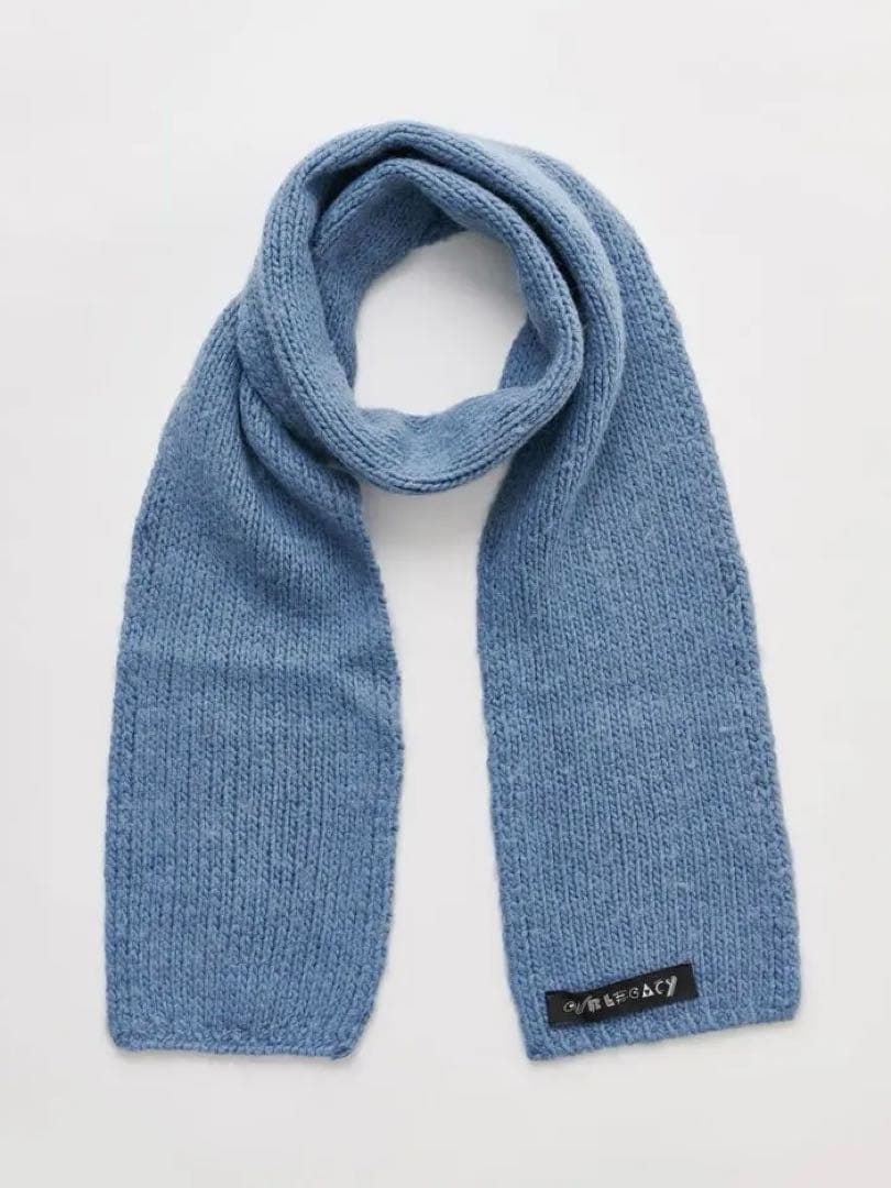 小物 Our legacy FLOSS SCARF Blue Acrylic