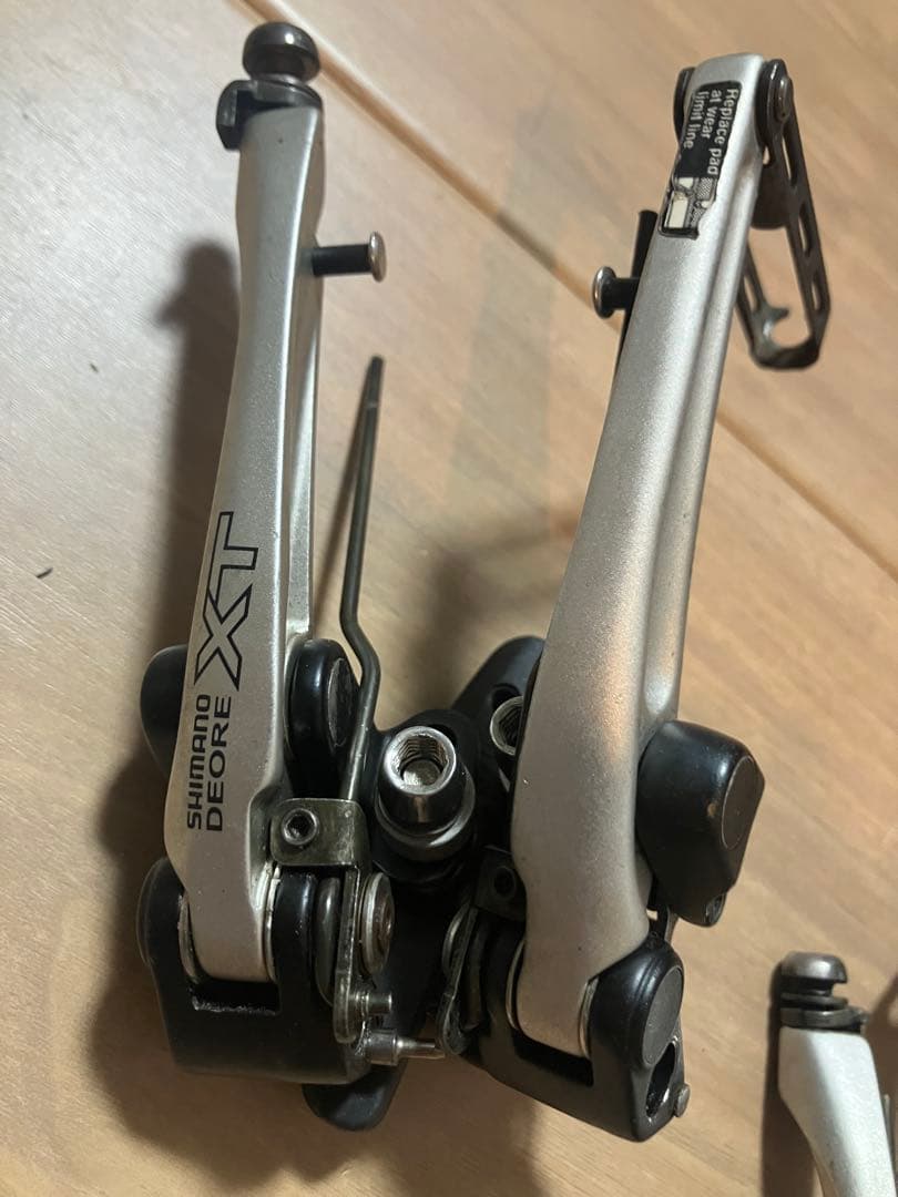 SHIMANO DEORE XT Vブレーキ 前後セット　パラレルリンク