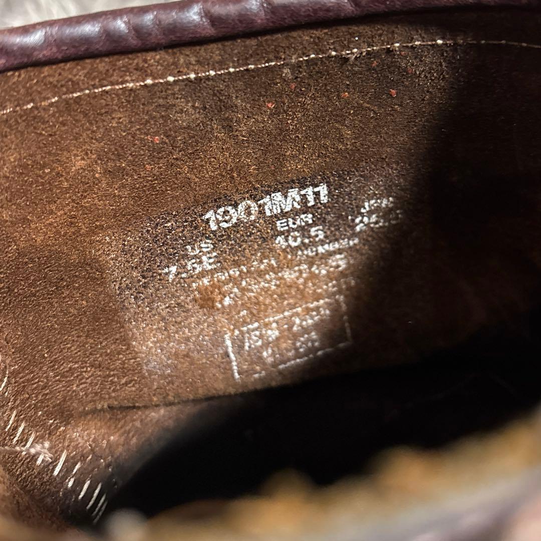 チペワ 1901M11 黒タグ USA製 スチールトゥ エンジニアブーツ 赤茶