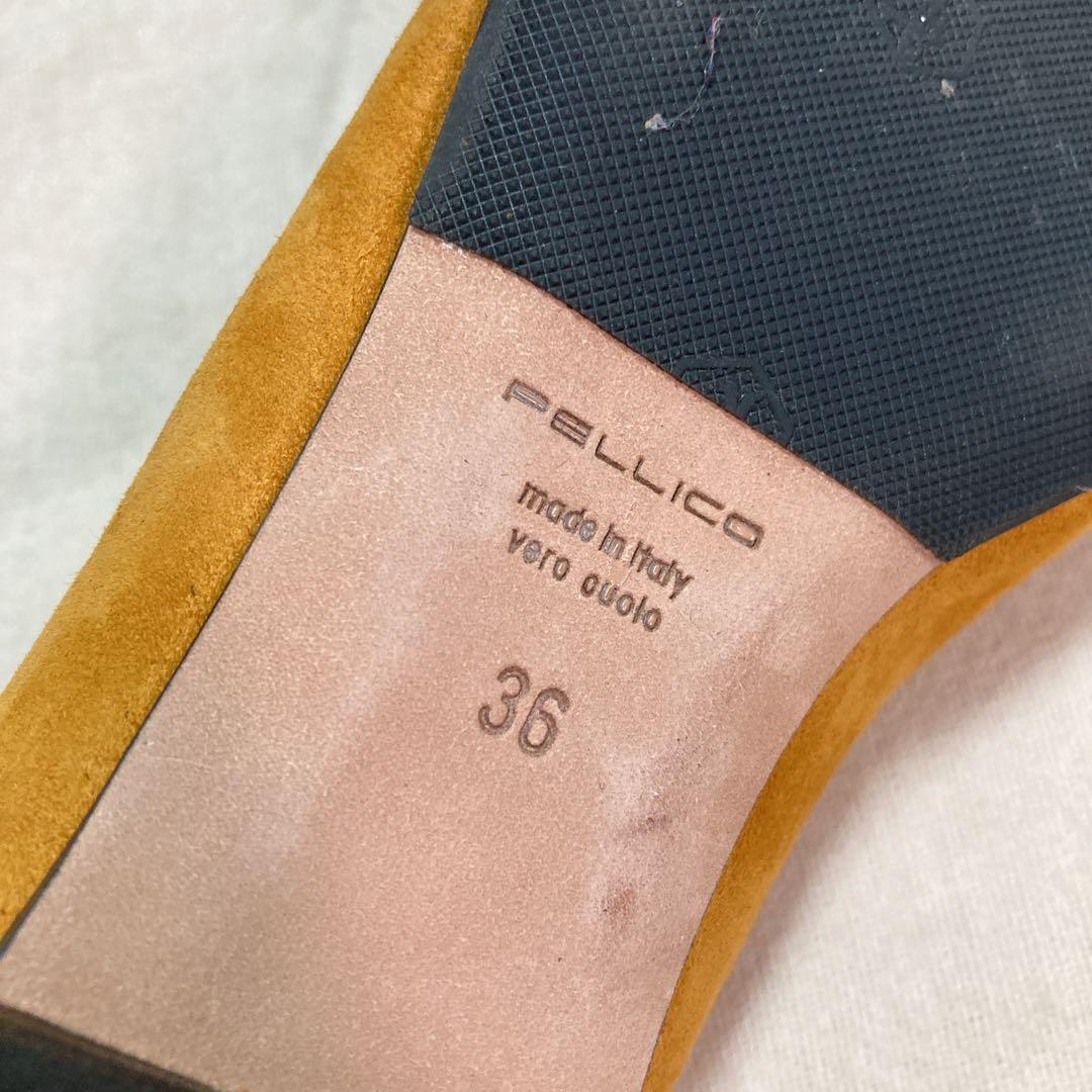 【美品】PELLICO ペリーコ パンプス ANDREA フラットシューズ 36