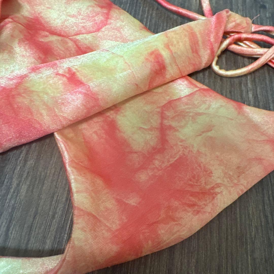 ベストボディジャパン　BBJ公式ビキニマーブルオレンジ　M