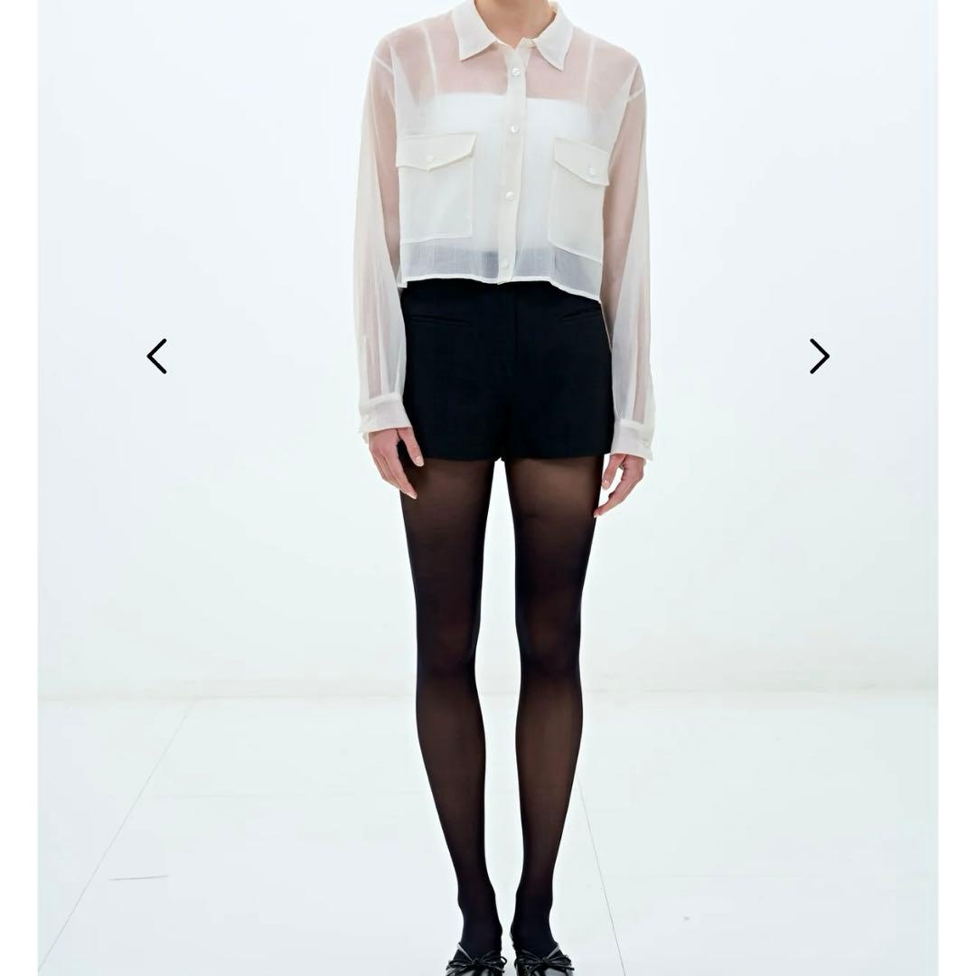 【新品タグ付】THE TOE Athena Short Pants ブラック　M