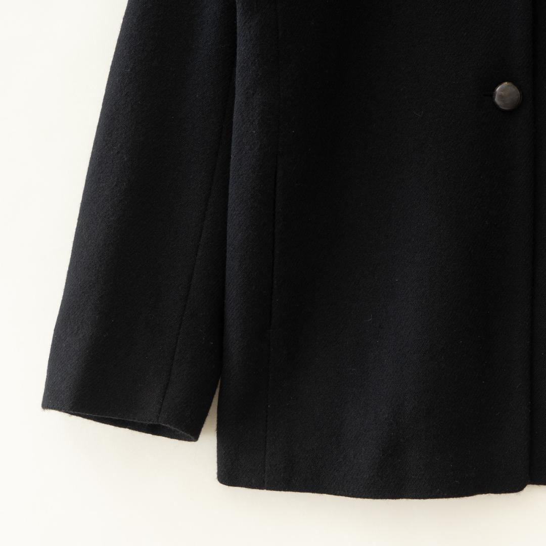 JIL SANDER ジルサンダー ウールカシミヤジャケット 36 黒 ドイツ製