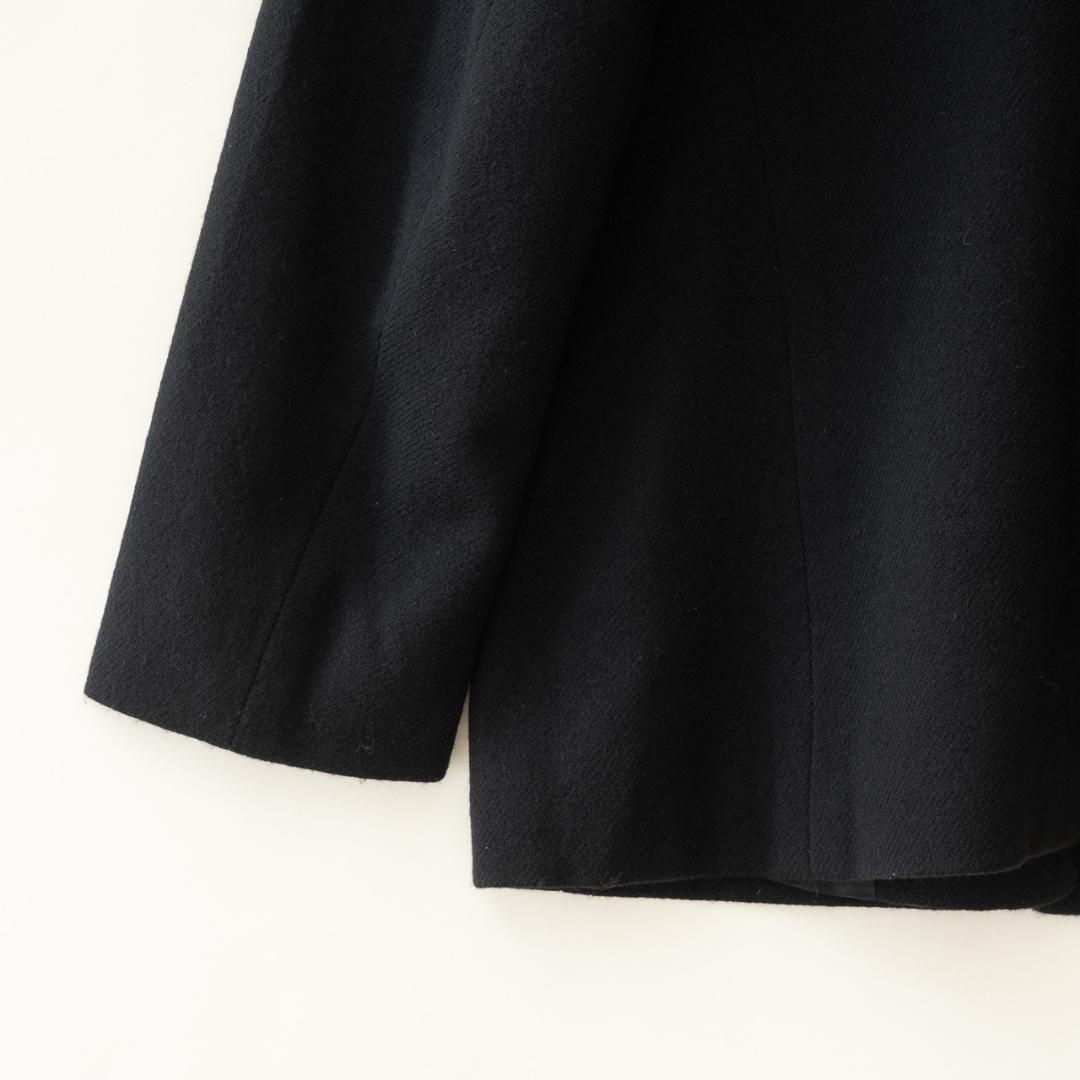 JIL SANDER ジルサンダー ウールカシミヤジャケット 36 黒 ドイツ製