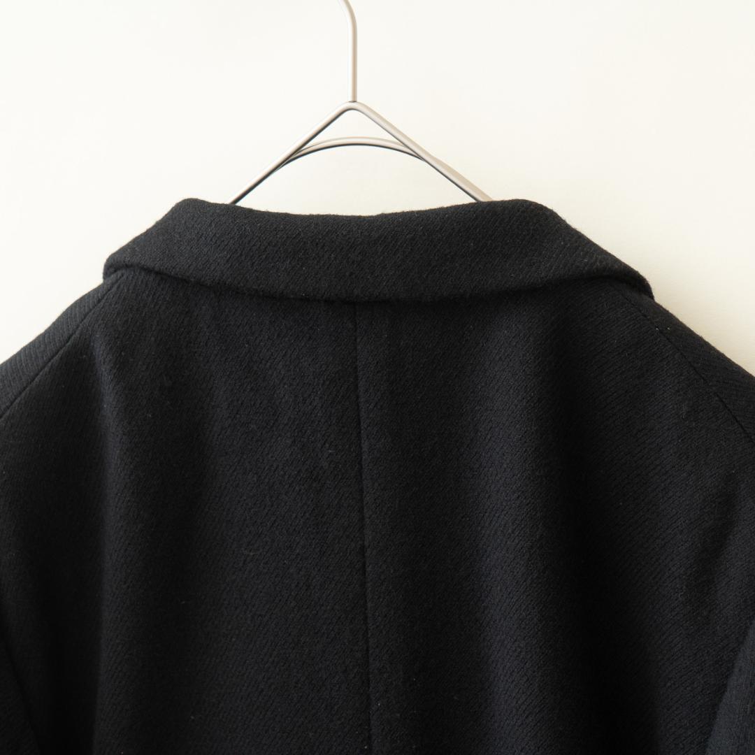 JIL SANDER ジルサンダー ウールカシミヤジャケット 36 黒 ドイツ製