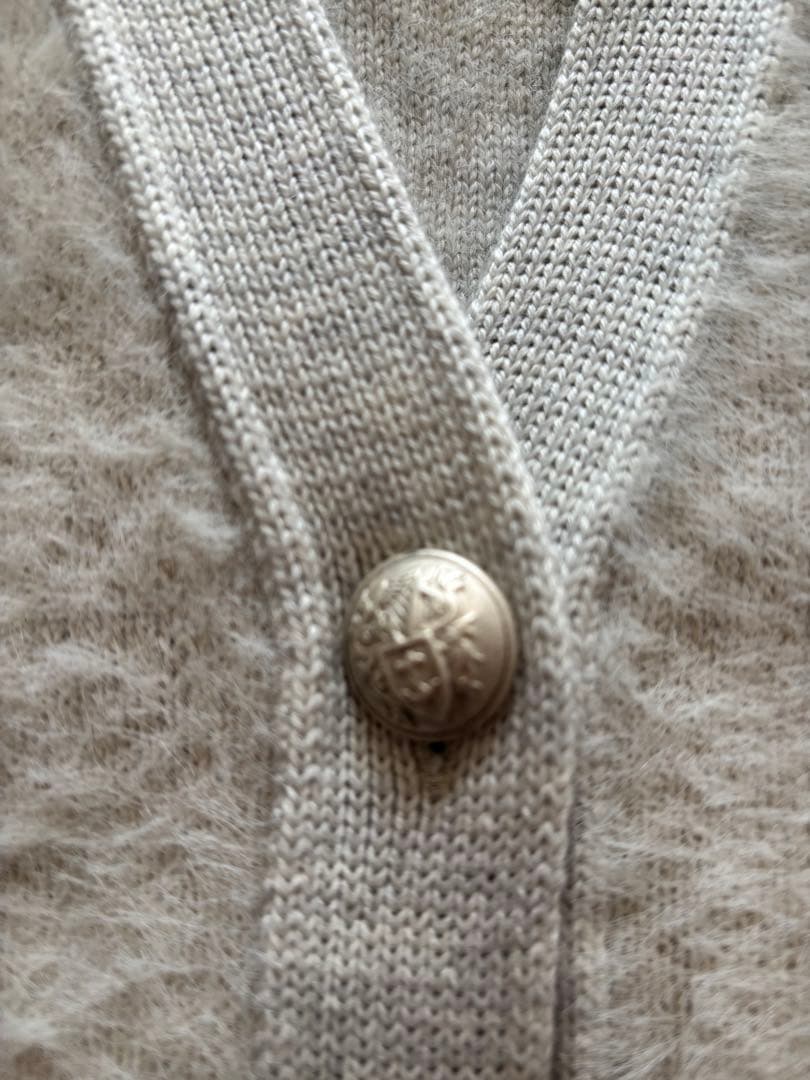 SLOANE スローン 7Gシャギーニットジレ
