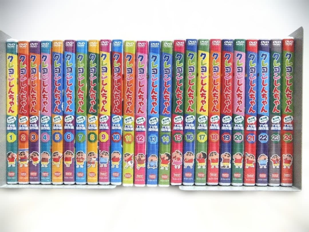 未開封　クレヨンしんちゃんTV傑作選　第15期シリーズ　全24巻セット