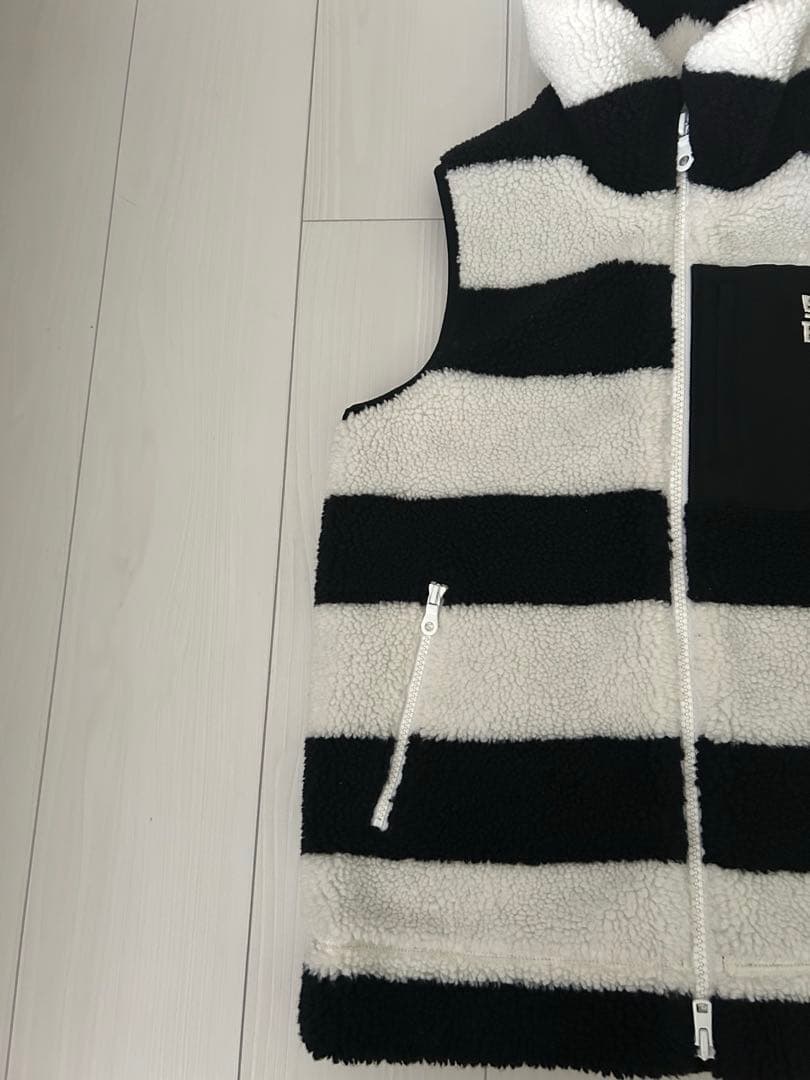 PEARLY GATES レディース　ボアジップ　ベスト