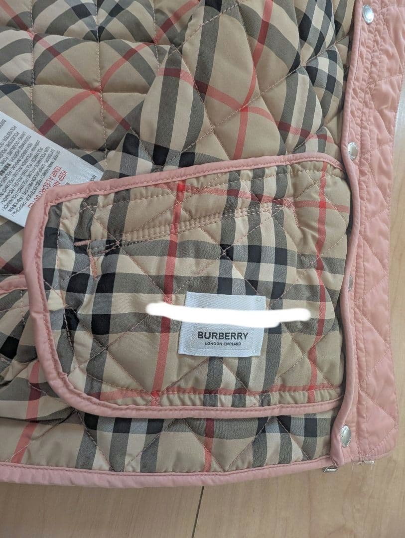 値下げ中！BURBERRY☆キルティングコート☆４Y（104cm）