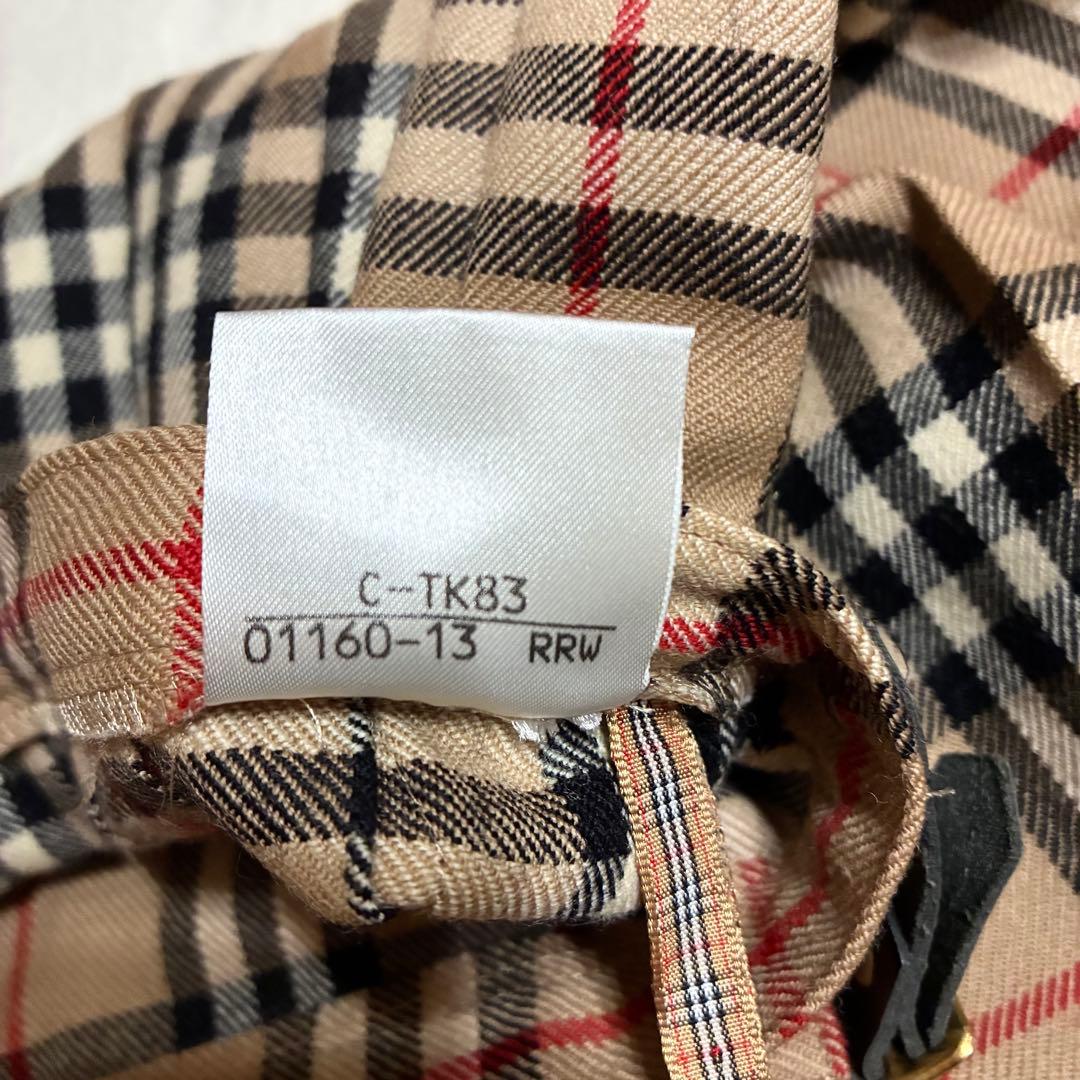 美品　BURBERRY BLUE LABEL プリーツスカート　ノバチェックM