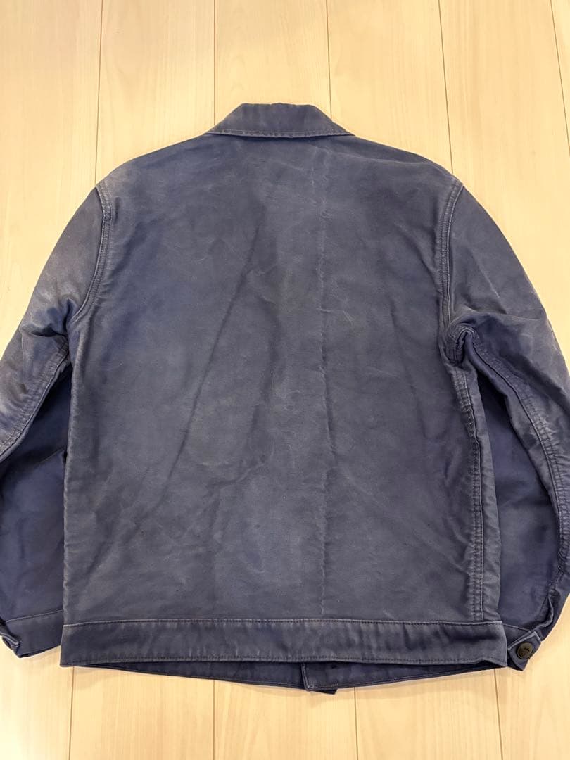 【VINTAGE】LE MONT ST MICHEL BLUE moleskin