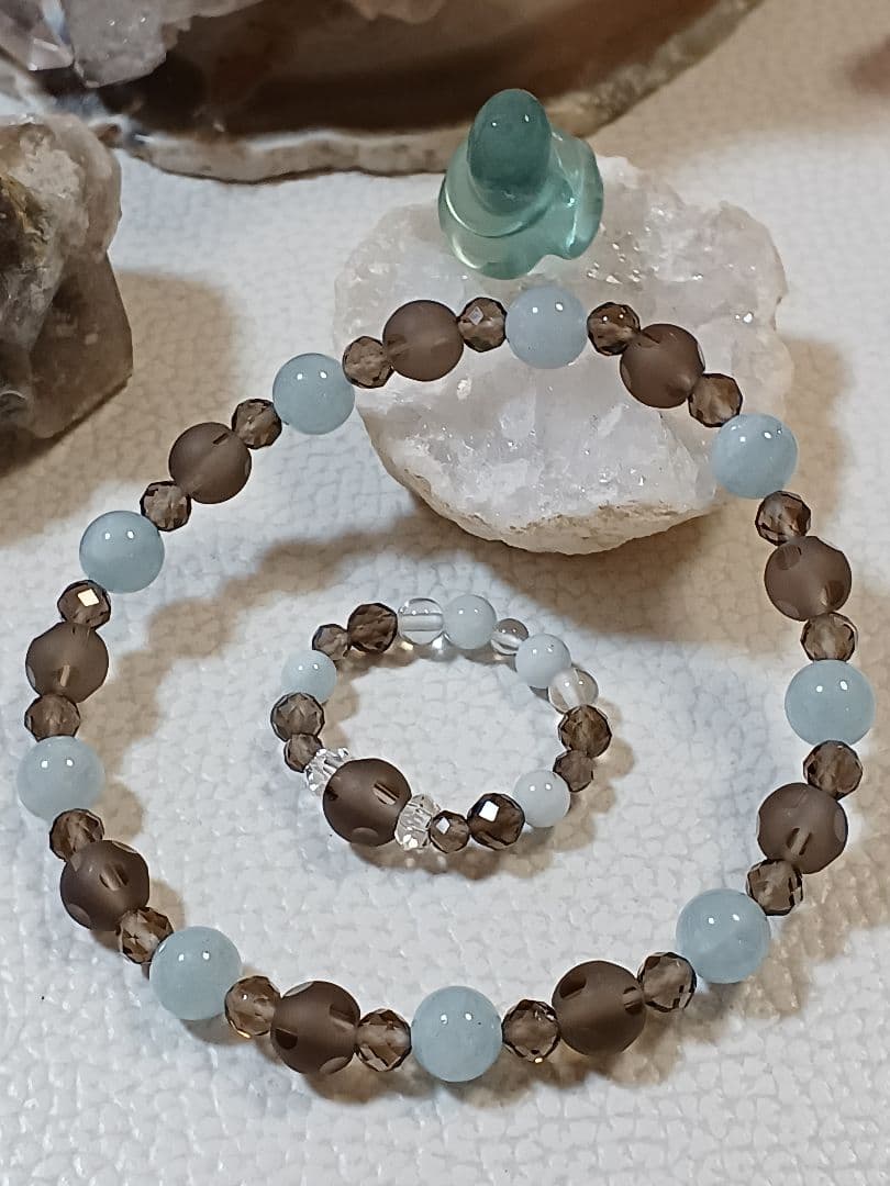 パワーストーン　ハンドメイド　ブレスレット