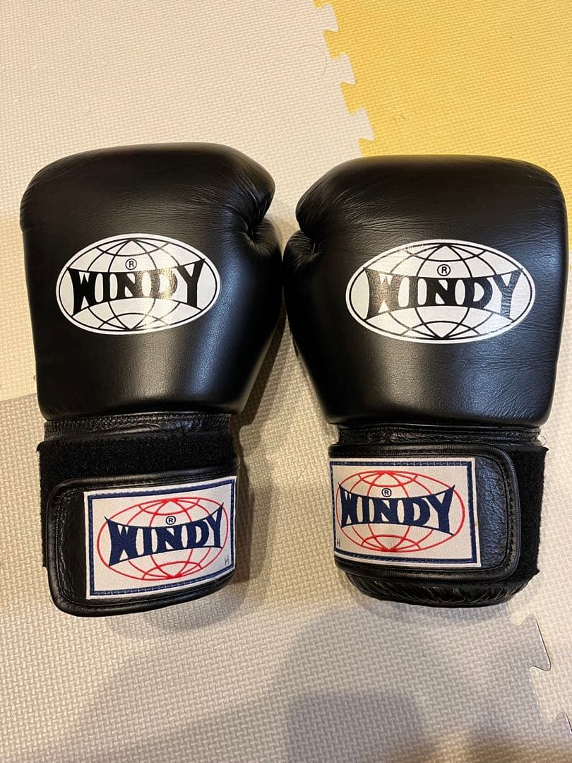 WINDY ボクシンググローブ 16oz ブラック
