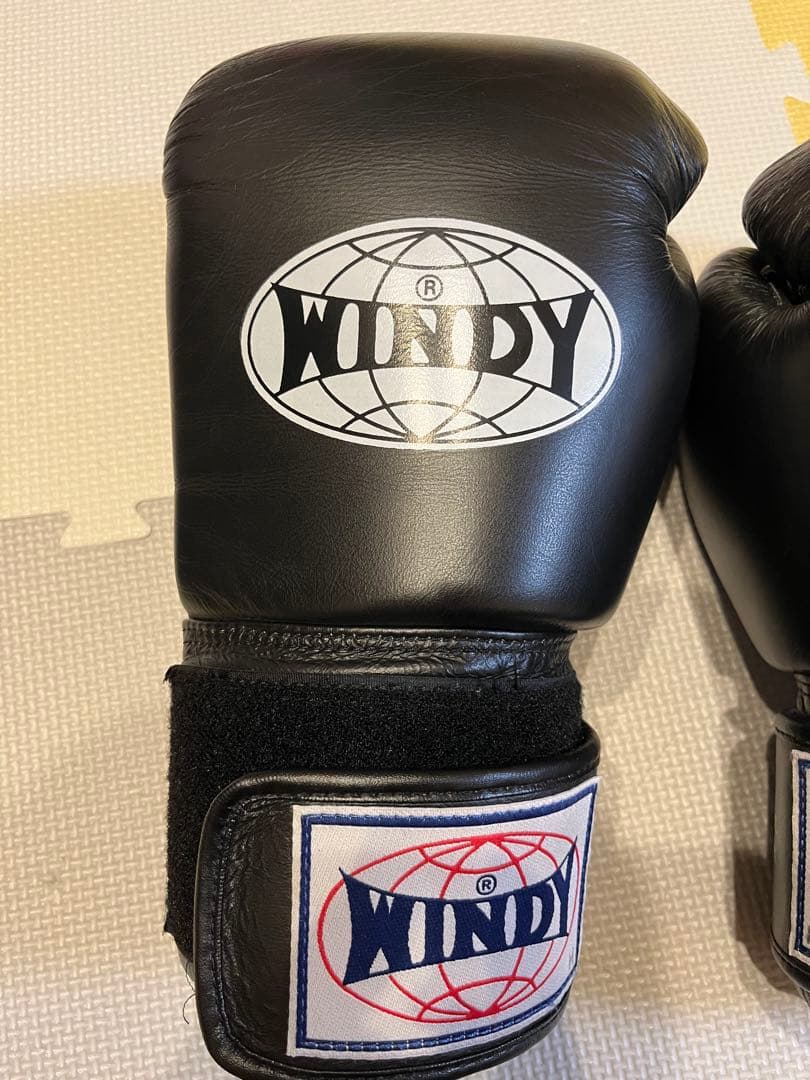 WINDY ボクシンググローブ 16oz ブラック