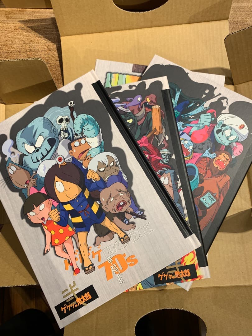 値下げ中古美品　ゲゲゲの鬼太郎 BOX 60’s ＆ 70’s 2ボックスセット