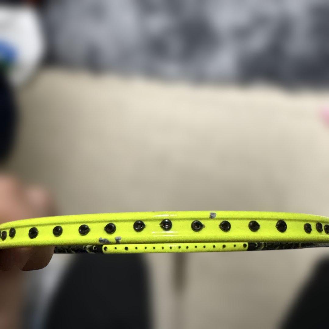 YONEX バドミントンラケット 3U ナノレイZ SPEEDです。