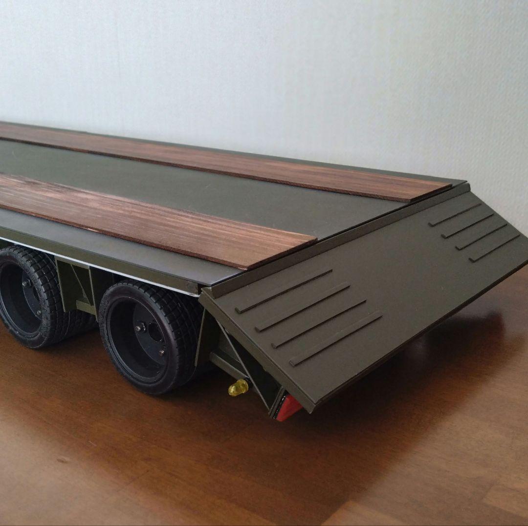 ラジコン低床トレーラー自作品