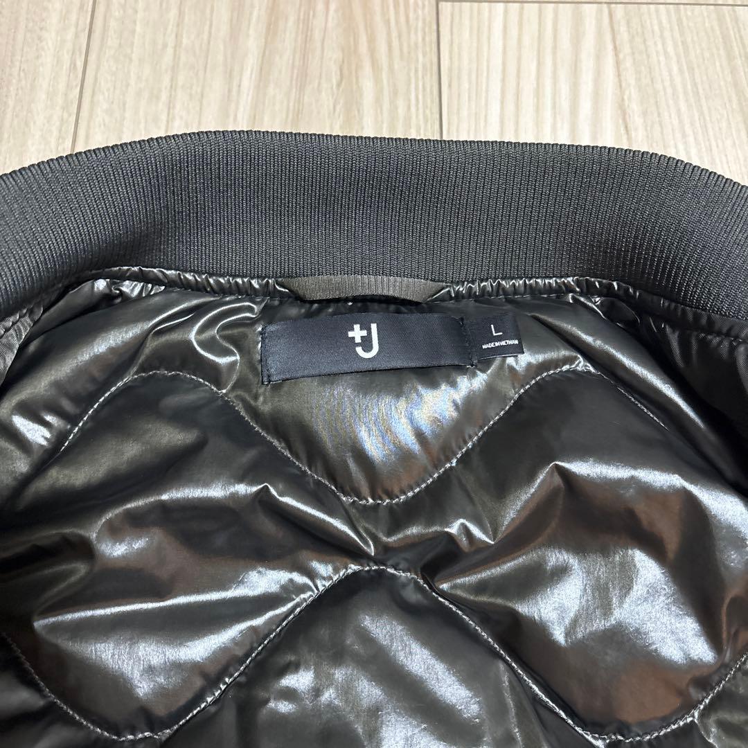 ユニクロ　＋Ｊ　MA1 オリーブ　Lサイズ　C 復刻コラボ