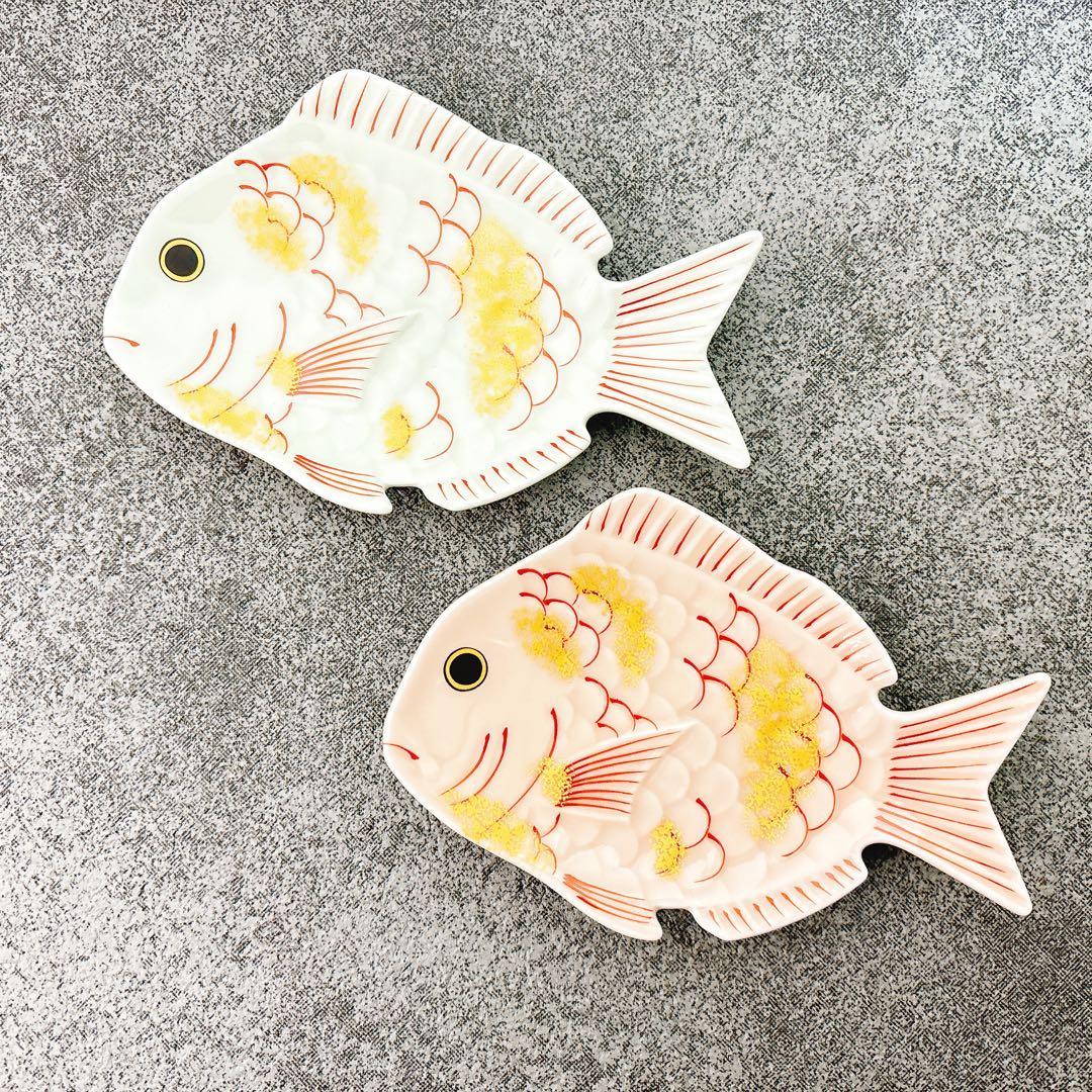 正月セールご依頼品　錦金松葉形前菜皿　亀銘々皿　鯛紅白銘々皿　6点セット