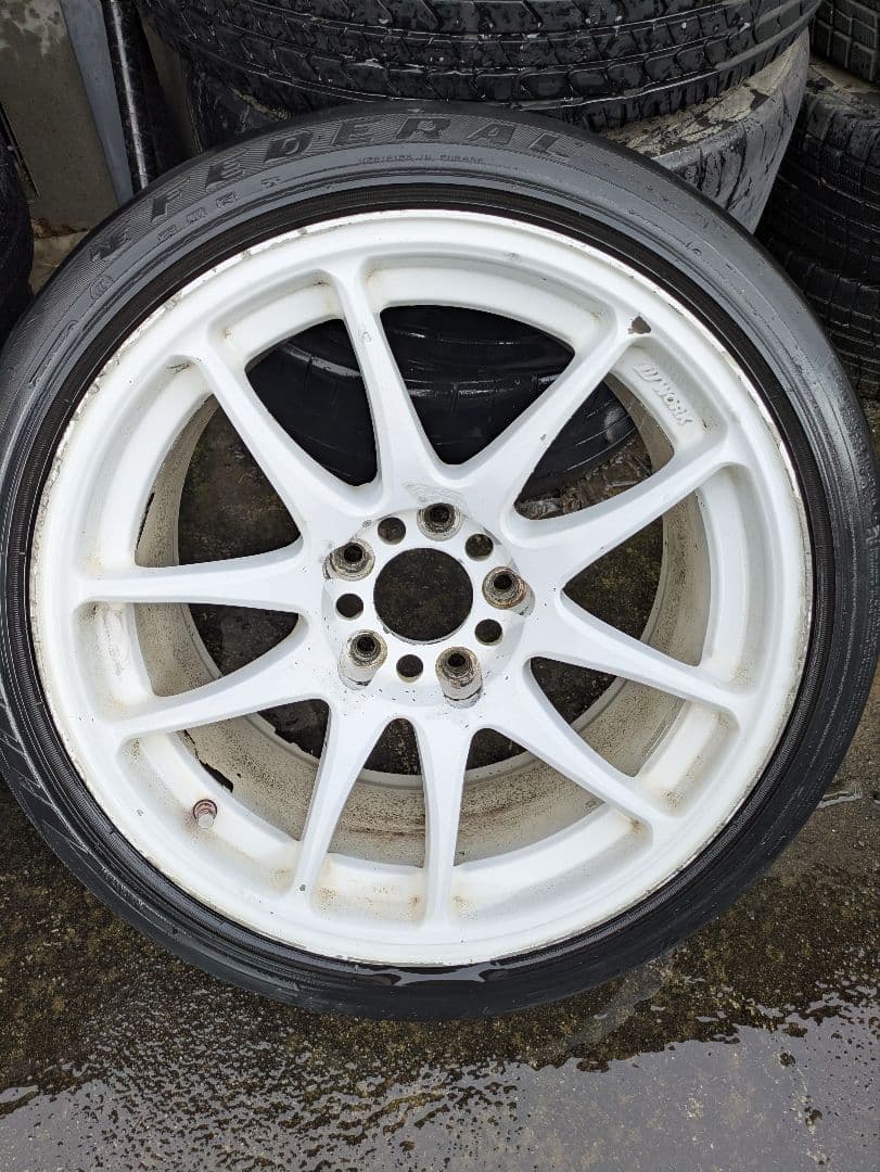 WORK　EMOTION　CR改 　極　17in 9j 36