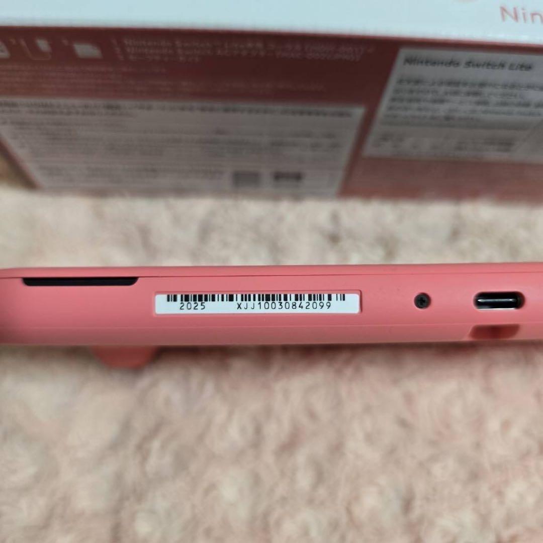 Nintendo Switch Lite ピンク 本体　SDカード付き