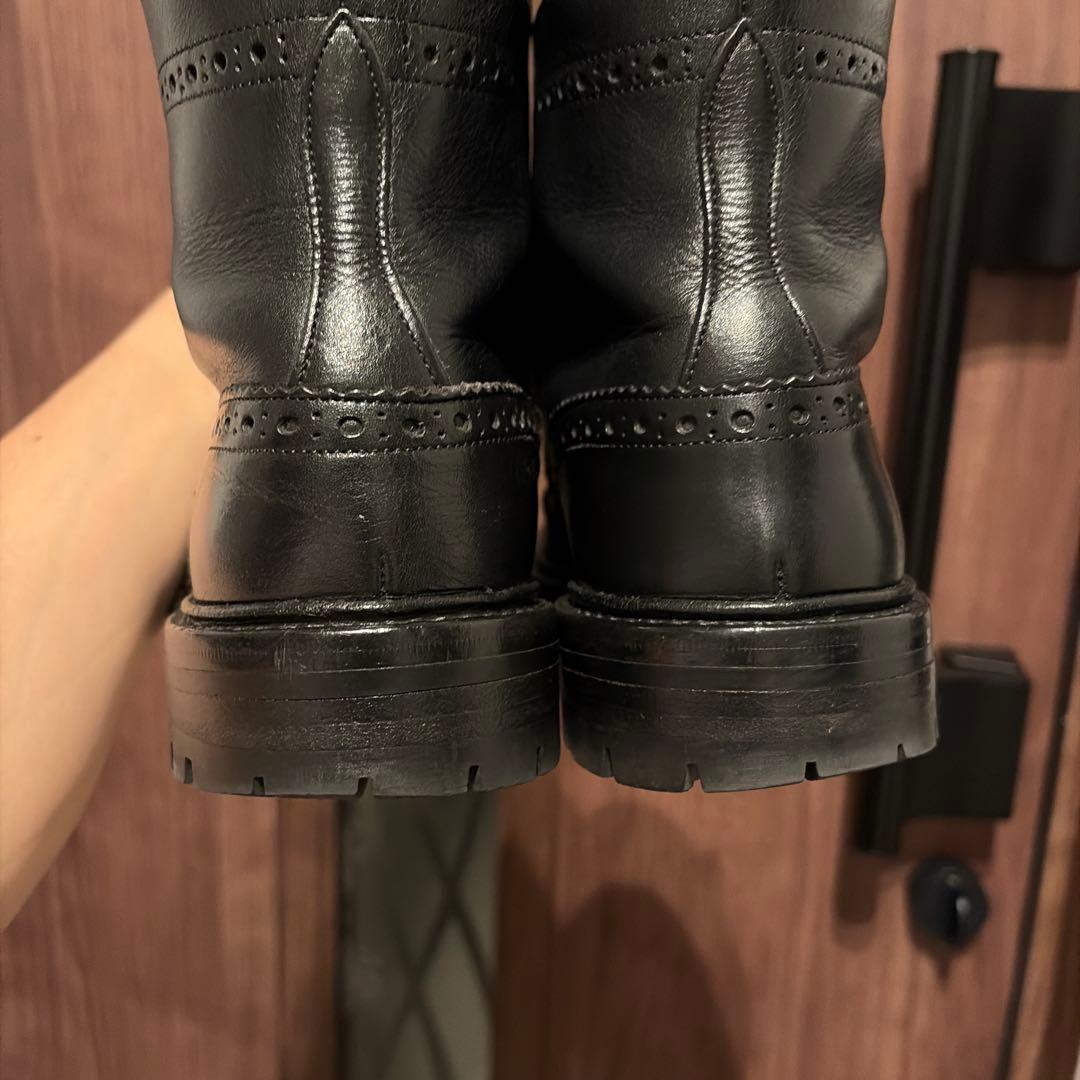 り*こ様 トリッカーズ M2508 モールトン ブラックカーフ カントリーブーツ