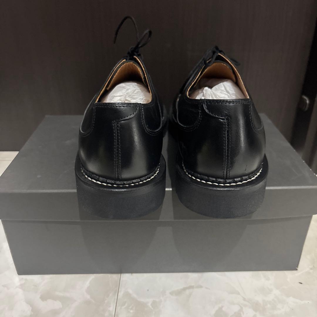 美品 エゴトリッピング DERBIMOD レザーシューズ サイズ9 ブラック