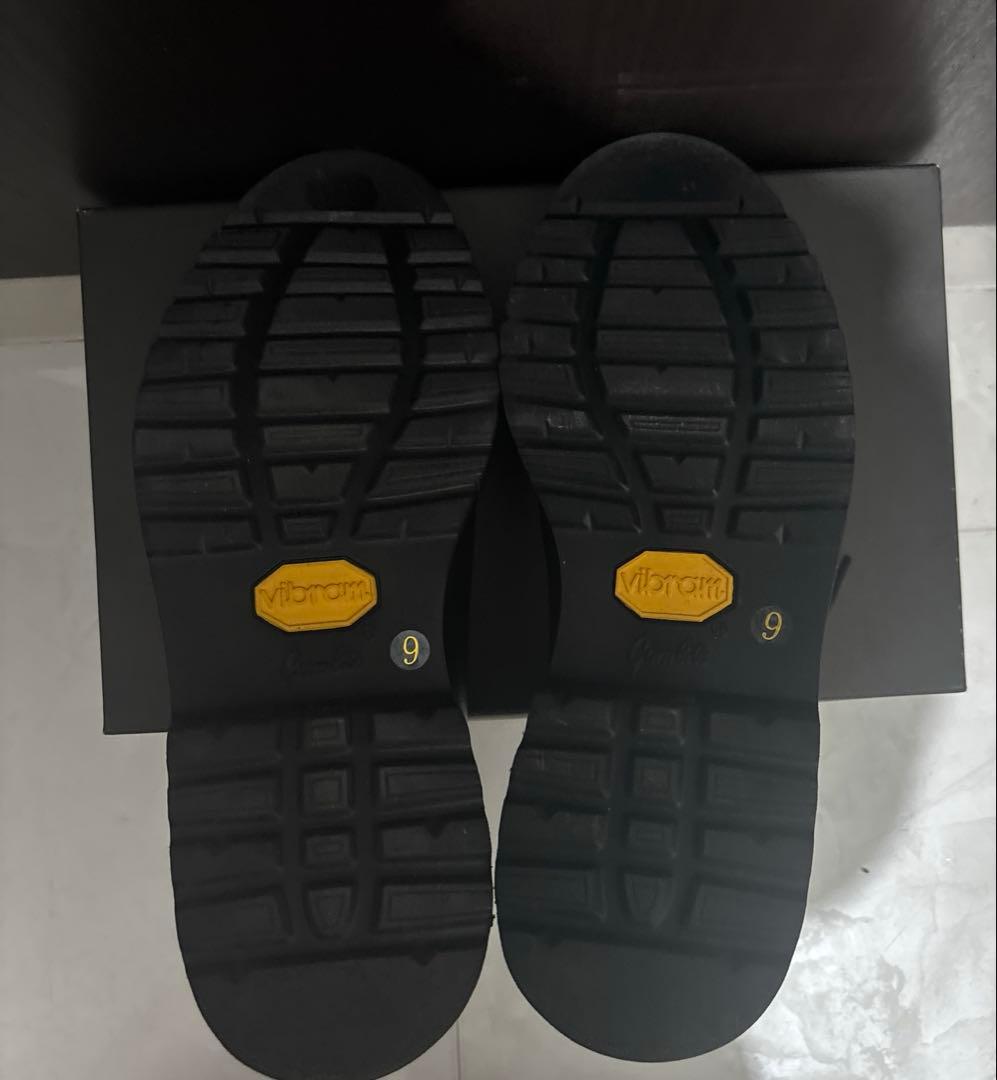 美品 エゴトリッピング DERBIMOD レザーシューズ サイズ9 ブラック